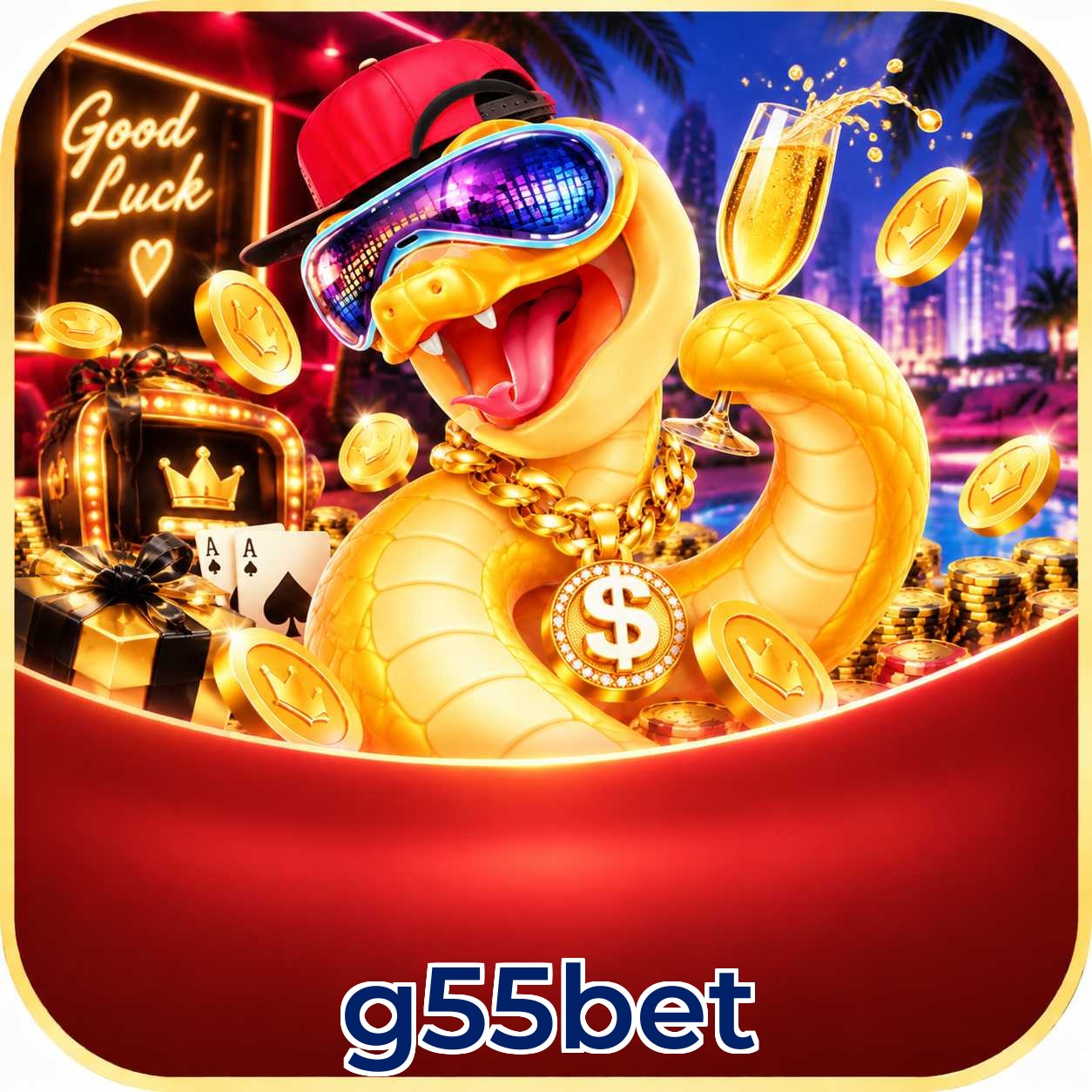 Logo g55bet Telegram Canal Oficial